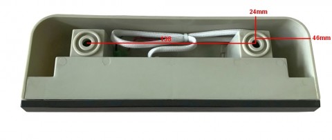 Roof Mount 12/24v Bus Clock LYX230-B24H 